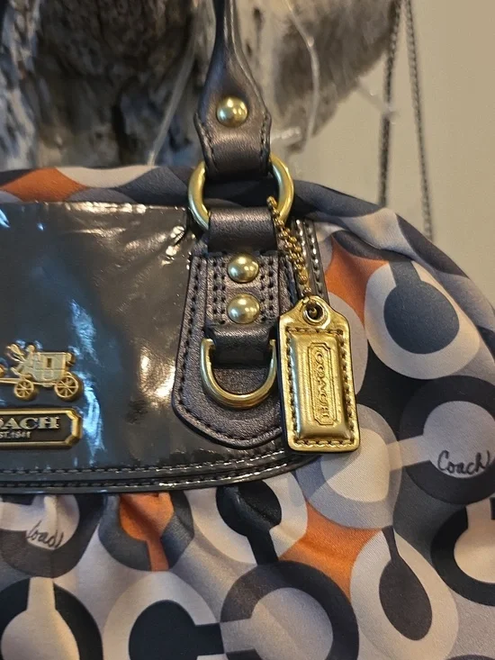 Coach Demi Madison Op Art Convertible Mini Bag - Picture 2 of 9